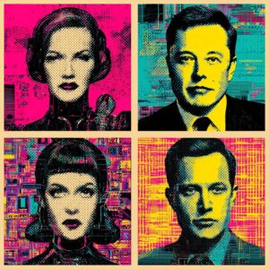 Pop Icons Andy Warhol POP Style